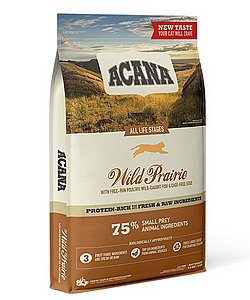 מזון לחתול לכל שלבי החיים ללא דגנים אקאנה עוף והודו 1.8 ק"ג מזון לחתול לכל שלבי החיים ללא דגנים אקאנה עוף והודו 1.8 ק"ג