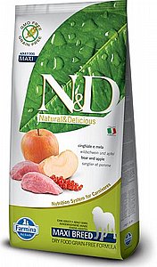 מזון היפואלרגני ללא דגנים לכלב בוגר מגזע גדול/ענק נטורל דלישס ללא דגנים חזיר ותפוח עץ 12 ק"ג מזון היפואלרגני ללא דגנים לכלב בוגר מגזע גדול/ענק נטורל דלישס ללא דגנים חזיר ותפוח עץ 12 ק"ג