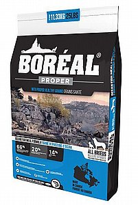 אוכל לכלבים בוגרים בוריאל פרופר על בסיס עוף ודגנים מלאים 11.33 ק"ג אוכל לכלבים בוגרים בוריאל פרופר על בסיס עוף ודגנים מלאים 11.33 ק"ג