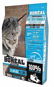 אוכל לחתולים ללא דגנים בוריאל אוריג'ינל דגי אוקינוס 5.44 ק"ג אוכל לחתולים ללא דגנים בוריאל אוריג'ינל דגי אוקינוס 5.44 ק"ג
