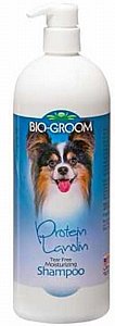 שמפו לכלבים ביו גרום - BIO GROOM פרוטאין לנולין בנפח 946 מ"ל שמפו לכלבים ביו גרום - BIO GROOM פרוטאין לנולין בנפח 946 מ"ל