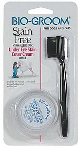 מנקה כתמי דמעות לכלבים + מברשת ביו גרום - BIO GROOM סטיין פרי 19 גר' מנקה כתמי דמעות לכלבים + מברשת ביו גרום - BIO GROOM סטיין פרי 19 גר'