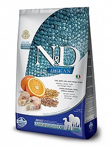 נטורל דלישס אושן דג קוד ושיבולת שועל לכלבים בינוניים וגדולים 12 ק"ג נטורל דלישס אושן דג קוד ושיבולת שועל לכלבים בינוניים וגדולים 12 ק"ג