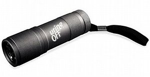 פנס למציאת כתמי שתן יורין אוף - URINE OFF פנס למציאת כתמי שתן יורין אוף - URINE OFF