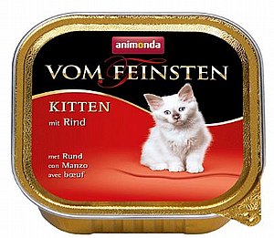 מעדן פטה לגורי חתולים אנימונדה בקר 100 גר' מעדן פטה לגורי חתולים אנימונדה בקר 100 גר'