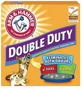 11חול מתגבש לחתול ARM & HAMMER דאבל דיוטי 12.7 ק"ג 11חול מתגבש לחתול ARM & HAMMER דאבל דיוטי 12.7 ק"ג