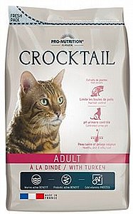 מזון לחתולים בוגרים פרו נוטרישן קרוקטייל אדולט הודו 2 ק"ג מזון לחתולים בוגרים פרו נוטרישן קרוקטייל אדולט הודו 2 ק"ג