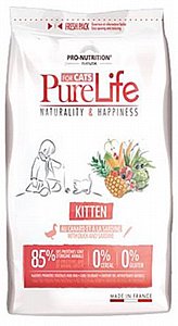 מזון ללא דגנים לגורי חתולים פיור לייף קיטן 6 ק"ג מזון ללא דגנים לגורי חתולים פיור לייף קיטן 6 ק"ג