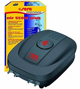 משאבת אוויר לאקווריום שתי יציאות סרה 550 ליטר משאבת אוויר לאקווריום שתי יציאות סרה 550 ליטר