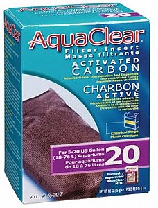 פחם פעיל לאקווריום אקווה קליר 45 גר' מארז 3 יח' פחם פעיל לאקווריום אקווה קליר 45 גר' מארז 3 יח'