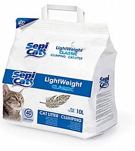 חול מתגבש לחתולים ספיקט לייט וייט קלאסיק גרגרים גדולים 10 ליטר חול מתגבש לחתולים ספיקט לייט וייט קלאסיק גרגרים גדולים 10 ליטר