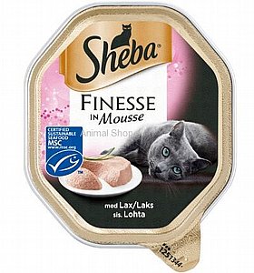 שיבא מעדן סלמון מוס פטה לחתולים 85 גר' שיבא מעדן סלמון מוס פטה לחתולים 85 גר'