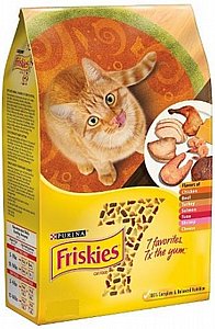 מזון יבש לחתול בוגר פריסקיז צהוב מיקס 7 טעמים 7.26 ק"ג מזון יבש לחתול בוגר פריסקיז צהוב מיקס 7 טעמים 7.26 ק"ג