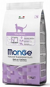 מזון לחתול מסורס/מעוקר מונג' נטורל סטרילייזד 1.5 ק"ג מזון לחתול מסורס/מעוקר מונג' נטורל סטרילייזד 1.5 ק"ג