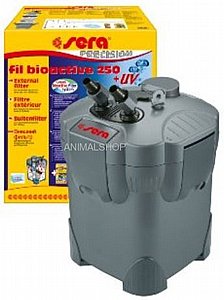 פילטר חיצוני לאקווריום סרה ביו אקטיב UVּּ+250 בהספק של 750 ליטר לשעה פילטר חיצוני לאקווריום סרה ביו אקטיב UVּּ+250 בהספק של 750 ליטר לשעה