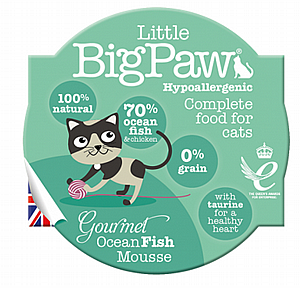 ליטל ביג פאו מוס דגי אוקיינס לחתולים 85 גרם ליטל ביג פאו מוס דגי אוקיינס לחתולים 85 גרם