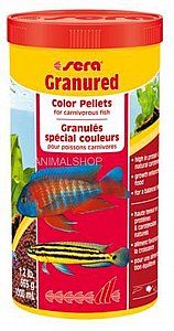 סרה גרנורד אוכל לציקלידים גרגרים שוקעים 565 גר' סרה גרנורד אוכל לציקלידים גרגרים שוקעים 565 גר'