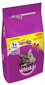 מזון לחתולים בוגרים ויסקאס אדולט עוף 14 ק"ג מזון לחתולים בוגרים ויסקאס אדולט עוף 14 ק"ג