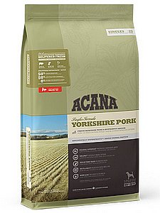 מזון לכלב בוגר ללא דגנים אקאנה חזיר 11.4 ק"ג מזון לכלב בוגר ללא דגנים אקאנה חזיר 11.4 ק"ג