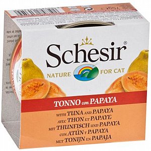 מעדן לחתול שזיר טונה ופפאיה 75 גר' מעדן לחתול שזיר טונה ופפאיה 75 גר'