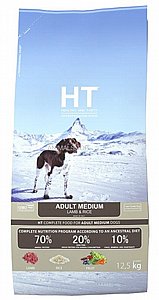 HT אייץ' טי כבש ואורז אוכל לכלבים 12 ק"ג HT אייץ' טי כבש ואורז אוכל לכלבים 12 ק"ג
