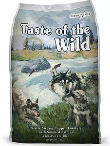 מזון לגורי כלבים ללא דגנים טייסט אוף דה ווילד סלמון מעושן 13 ק"ג מזון לגורי כלבים ללא דגנים טייסט אוף דה ווילד סלמון מעושן 13 ק"ג