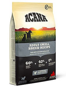 מזון לכלב בוגר מגזע קטן ללא דגנים אקאנה 6 ק"ג מזון לכלב בוגר מגזע קטן ללא דגנים אקאנה 6 ק"ג