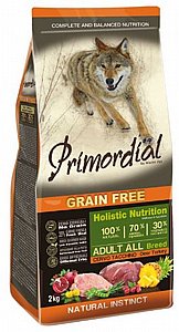 אוכל הוליסטי לכלבים פרימורדיאל בשר אייל והודו 12 ק"ג אוכל הוליסטי לכלבים פרימורדיאל בשר אייל והודו 12 ק"ג