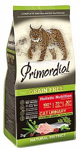אוכל הוליסטי לחתולים מסורסים ללא דגנים פרימורדיאל עוף והודו 6 ק"ג אוכל הוליסטי לחתולים מסורסים ללא דגנים פרימורדיאל עוף והודו 6 ק"ג
