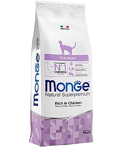 מזון לחתול מסורס/מעוקר מונג' נטורל סטרילייזד 10 ק"ג מזון לחתול מסורס/מעוקר מונג' נטורל סטרילייזד 10 ק"ג