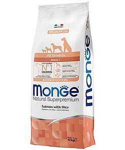 מונג' סלמון ואורז 12 ק"ג מונג' סלמון ואורז 12 ק"ג