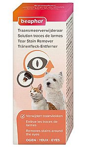 מנקה כתמי דמעות לכלב ביהפר 50 מ"ל מנקה כתמי דמעות לכלב ביהפר 50 מ"ל