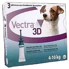 אמפולות וקטרה נגד פרעושים קרציות וזבובי חול לכלבים במשקל 4-10 ק"ג אמפולות וקטרה נגד פרעושים קרציות וזבובי חול לכלבים במשקל 4-10 ק"ג